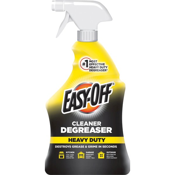 Easy-Off Cleaner/Degreaser, 1 Qt Spray, Clear, 6 PK RAC99624CT